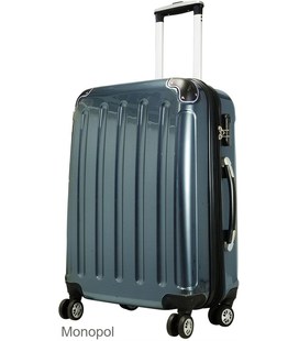 Валіза Monopol Sumatra середня M синя картинка, зображення, фото