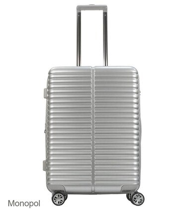 Чемодан Monopol Lyon средний M Silver фото, картинка, изображение