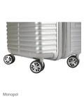 Чемодан Monopol Lyon средний M Silver фото, картинка, изображение