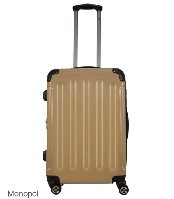 Чемодан Monopol Mauritius средний M бронзовый фото, картинка, изображение