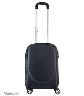 Чемодан Monopol Bremen маленький S черный фото, картинка, изображение