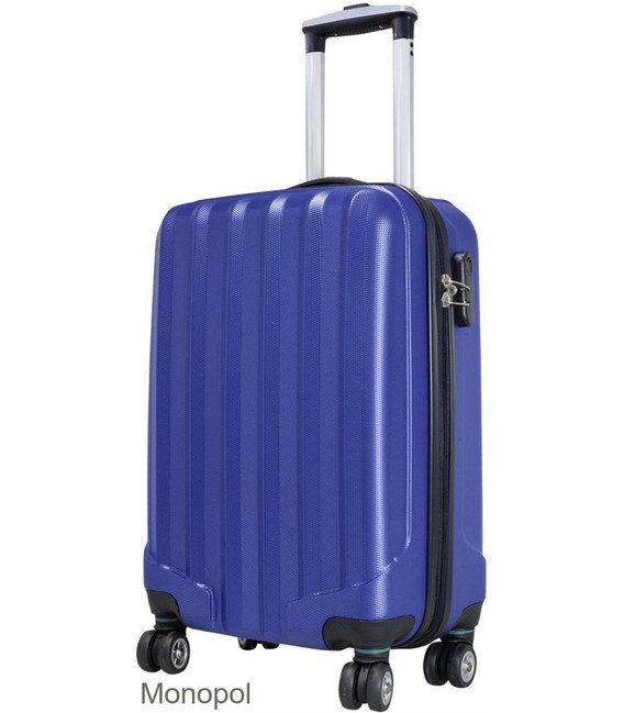 Чемодан Monopol Colombo Mini синий фото, картинка, изображение