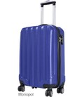 Чемодан Monopol Colombo маленький S синий фото, картинка, изображение