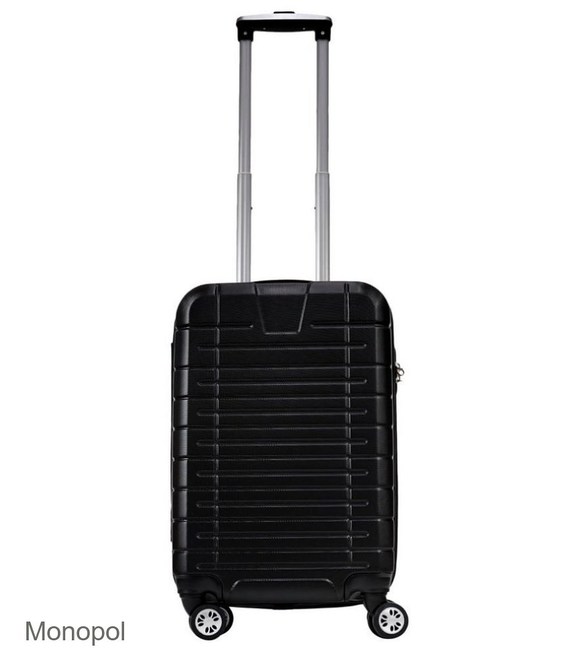 Чемодан Monopol Verona маленький S черный фото, картинка, изображение