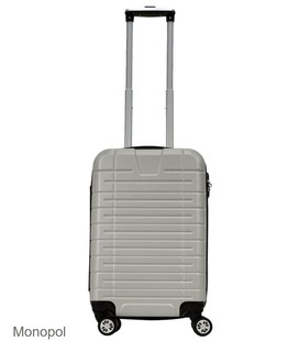 Валіза Monopol Verona маленька S срібна - картинка, зображення, фото валізи