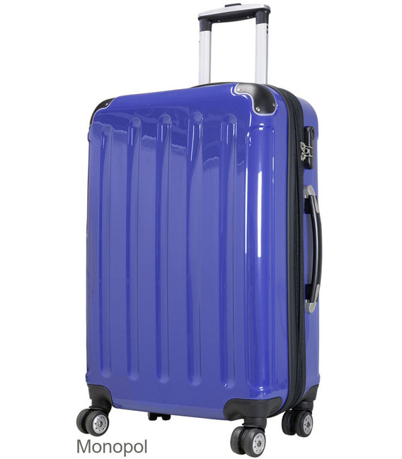 Чемодан Monopol Mauritius Mini синий фото, картинка, изображение