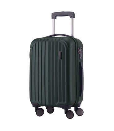 Чемодан Q-Damm маленький S зеленый фото, картинка, изображение