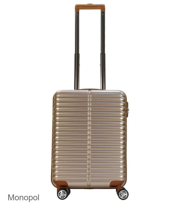 Чемодан Monopol Lyon маленький S золото фото, картинка, изображение
