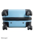 Чемодан Monopol Mauritius маленький S голубой фото, картинка, изображение