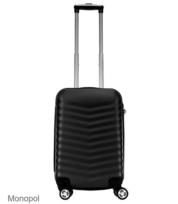 Чемодан Monopol Bora Mini черный фото, картинка, изображение