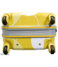 Чемодан Monopol Bubbles маленький S желтый фото, картинка, изображение