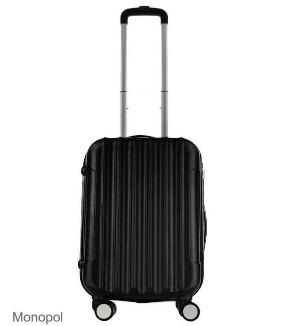 Чемодан Monopol Vigo Mini черный фото, картинка, изображение