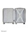 Валіза Monopol Lyon маленька S silver - картинка, зображення, фото валізи
