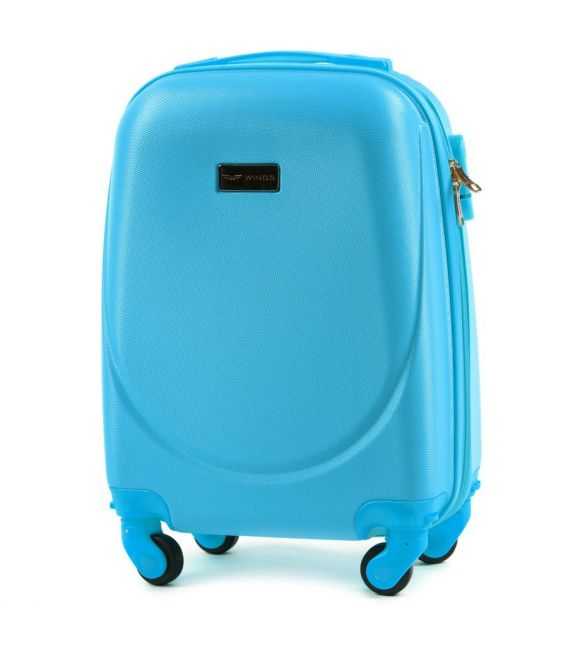 Чемодан Wings K310 мини XS голубой фото, картинка, изображение