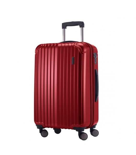 Чемодан Q-Damm Midi красный фото, картинка, изображение