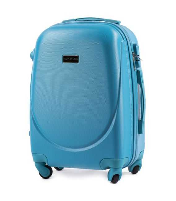 Чемодан Wings K310 маленький S голубой фото, картинка, изображение