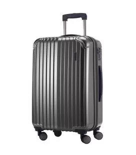 Валіза Q-Damm середня M срібляста