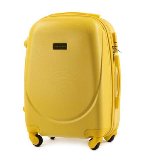 Чемодан Wings K310 Mini желтый фото, картинка, изображение