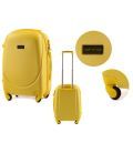 Чемодан Wings K310 маленький S желтый фото, картинка, изображение