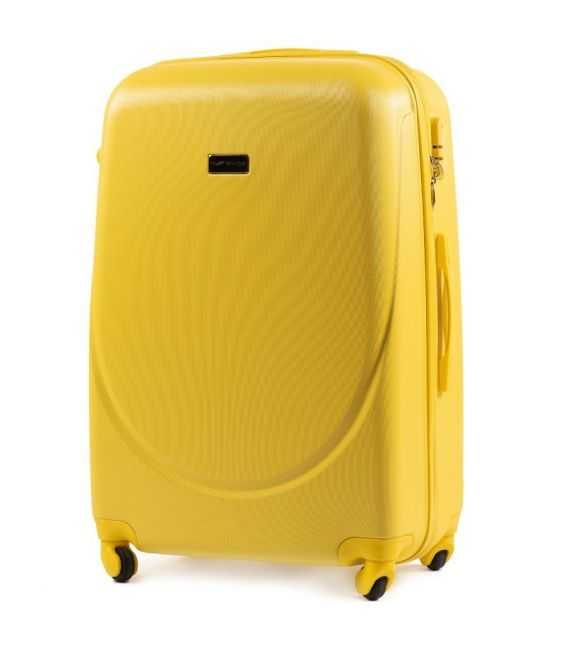 Чемодан Wings K310 Maxi желтый фото, картинка, изображение