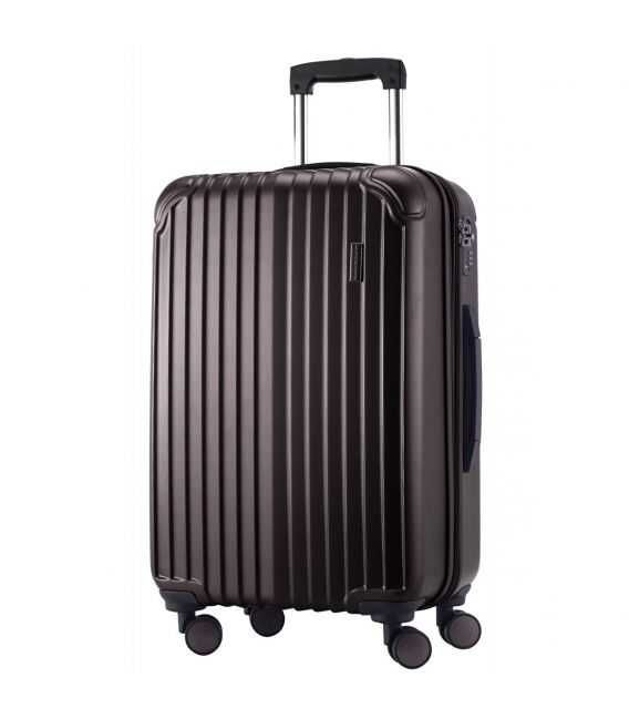 Чемодан Q-Damm средний M черный фото, картинка, изображение