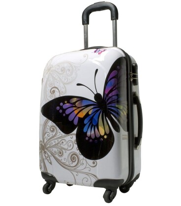 Чемодан Monopol Бабочка большой L фото, картинка, изображение