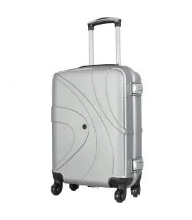 Чемодан Monopol Zurich серебристый маленький S фото, картинка, изображение