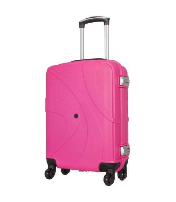 Валіза Monopol Zurich рожева маленька S - картинка, зображення, фото валізи