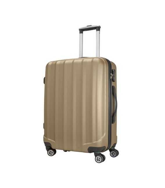 Чемодан Monopol Colombo шампань Maxi фото, картинка, изображение