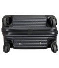 Валіза Monopol Santorin чорна маленька S - картинка, зображення, фото валізи