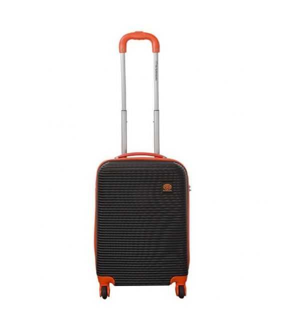 Валіза Monopol Santorin чорно-помаранчева Mini картинка, зображення, фото