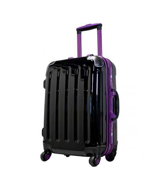 Чемодан Monopol Odessa черный Mini фото, картинка, изображение