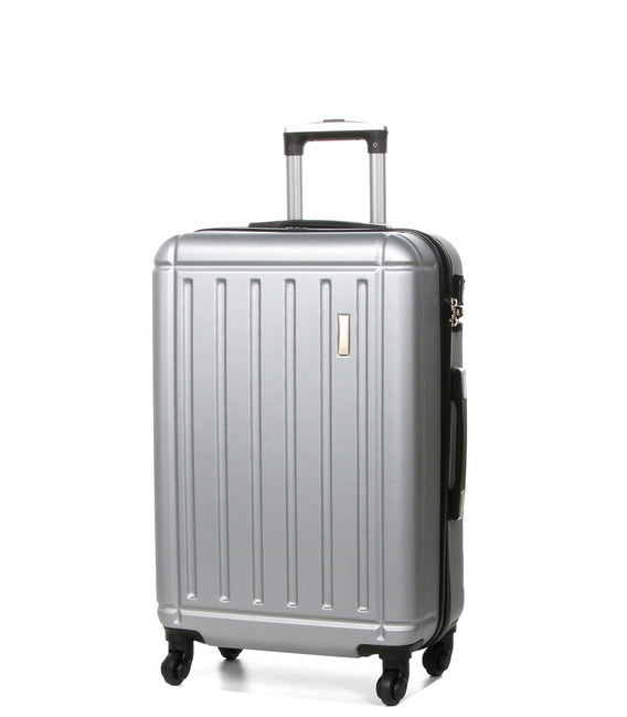 Валіза Madisson 03203 середня M срібна - картинка, зображення, фото валізи