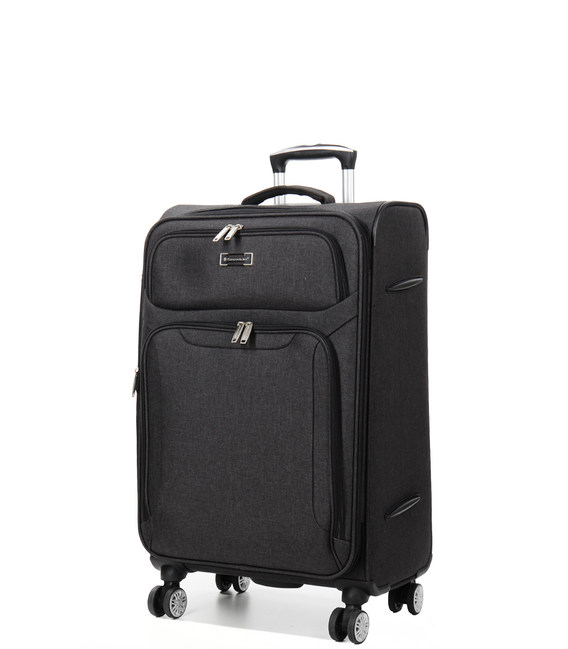 Валіза Snowball 91903 середня M чорна картинка, зображення, фото