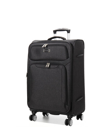 Валіза Snowball 91903 середня M чорна картинка, зображення, фото