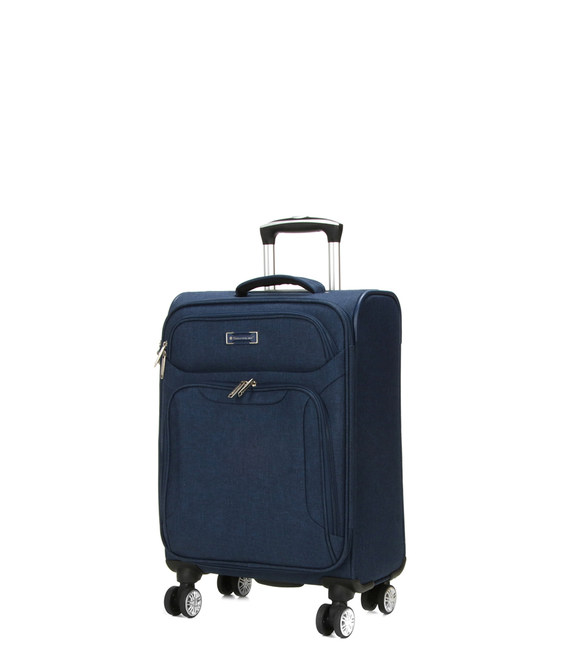 Чемодан Snowball 91903 маленький S синий фото, картинка, изображение