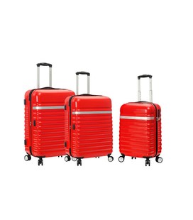 Набор чемоданов Snowball 03703 красный