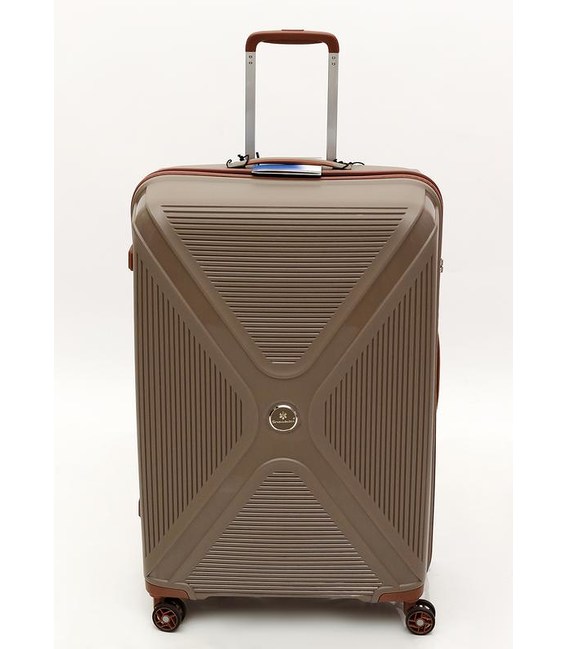 Чемодан Snowball 84803 средний M коричневый фото, картинка, изображение