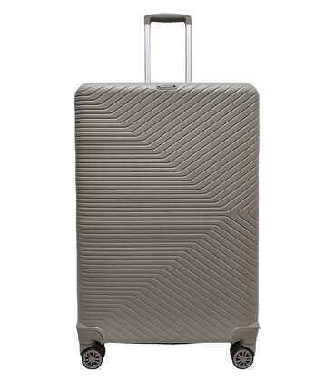 Чемодан Carbon 550 большой L бежевый фото, картинка, изображение