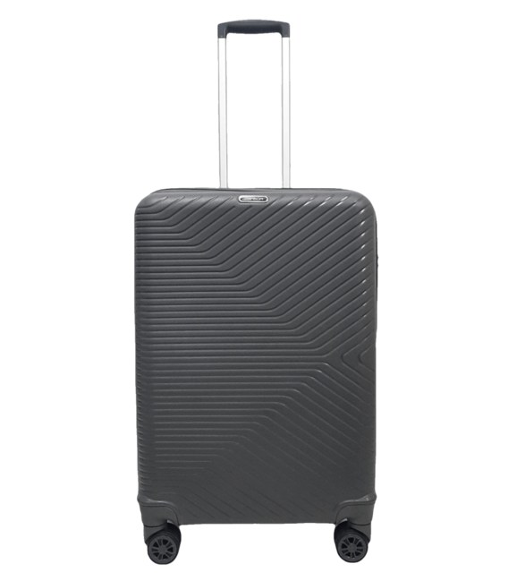 Чемодан Carbon 550 средний M графитовый фото, картинка, изображение