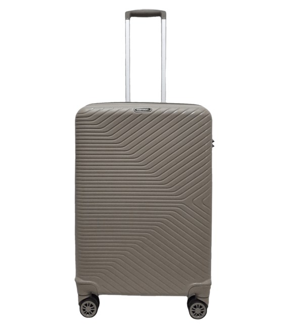 Чемодан Carbon 550 Midi бежевый фото, картинка, изображение