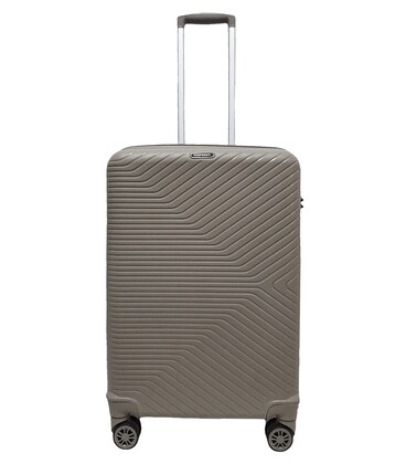 Чемодан Carbon 550 средний M бежевый фото, картинка, изображение