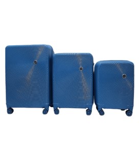 Набор чемоданов Carbon 108 голубой фото, картинка, изображение