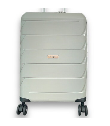 Валіза Snowball 92803 велика L срібна картинка, зображення, фото