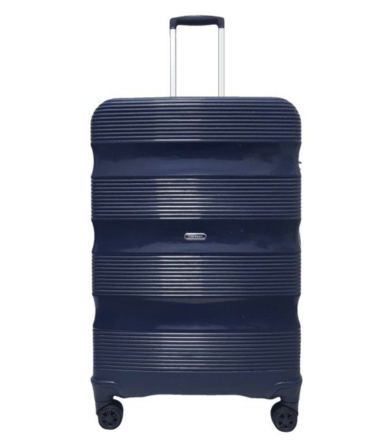 Чемодан Carbon 109 большой L темно-синий фото, картинка, изображение