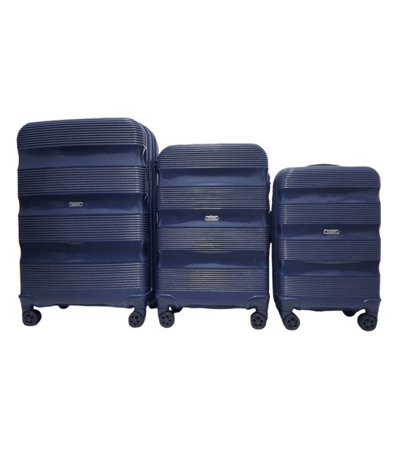Набір валіз Carbon 109 темно-синій картинка, зображення, фото