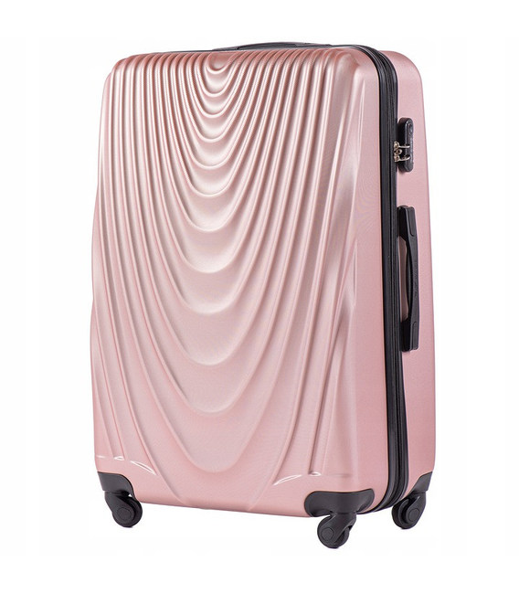 Валіза Wings 304 велика L рожеве золото - картинка, зображення, фото валізи
