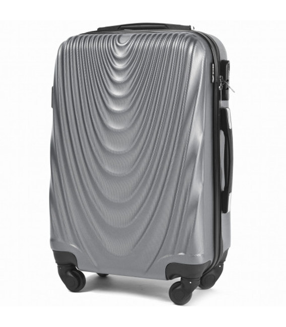 Валіза Wings 304 середня M срібна картинка, зображення, фото