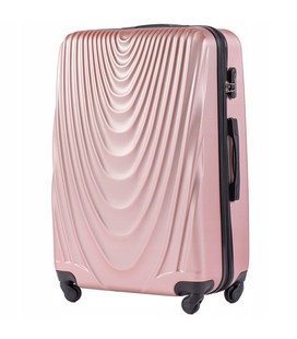 Чемодан Wings 304 средний M розовое золото фото, картинка, изображение