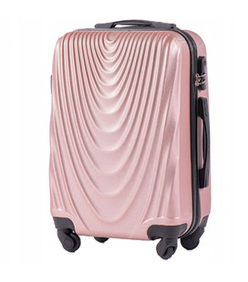 Валіза Wings 304 маленька S рожеве золото
